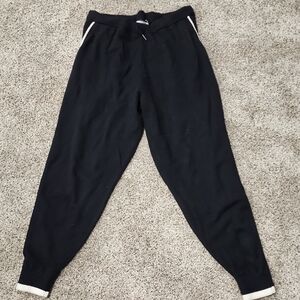 Savage X Fenty Black Joggers with White Accents